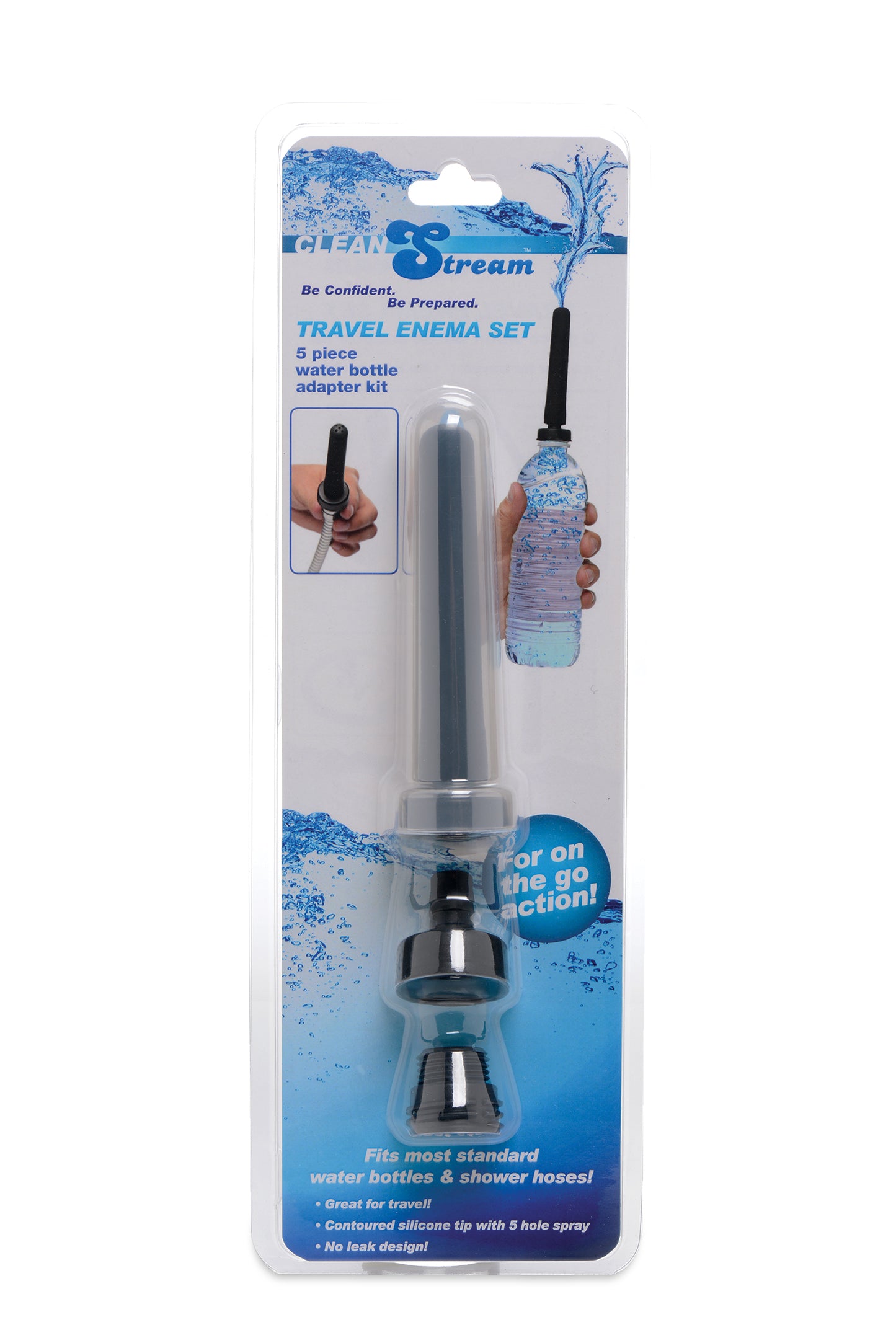 Travel Enema Water Bottle Adapter Set - UABDSM