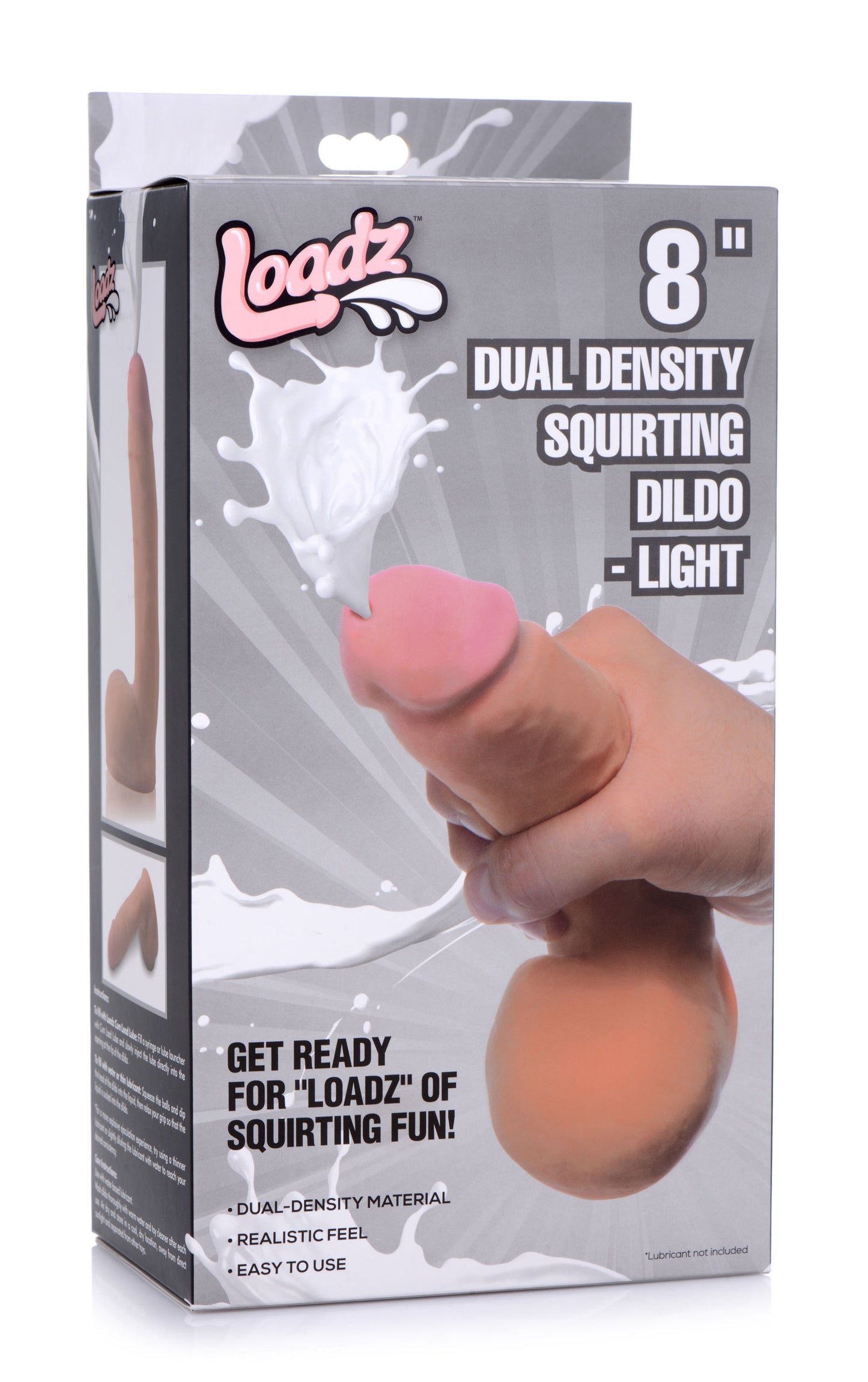 Dual Density Squirting Dildo- 8.5 Inch - UABDSM