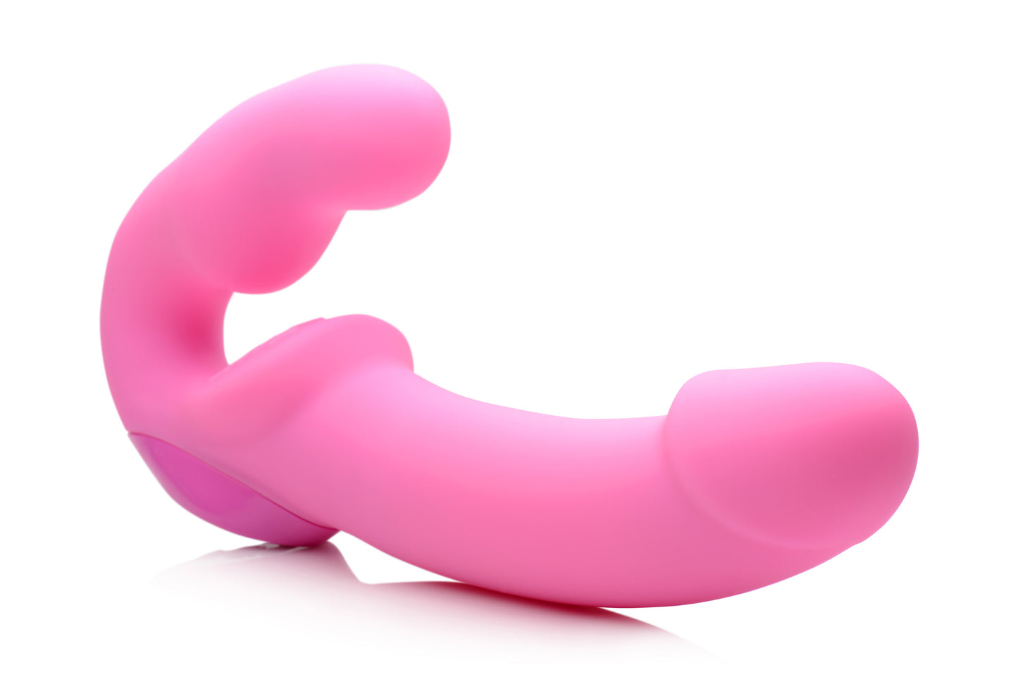 Urge Silicone Strapless Strap On With Remote- Pink - UABDSM