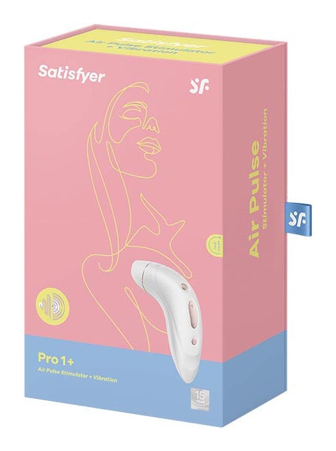 Satisfyer Pro 1 Plus Air Pulse Stimulator and Vibration - UABDSM