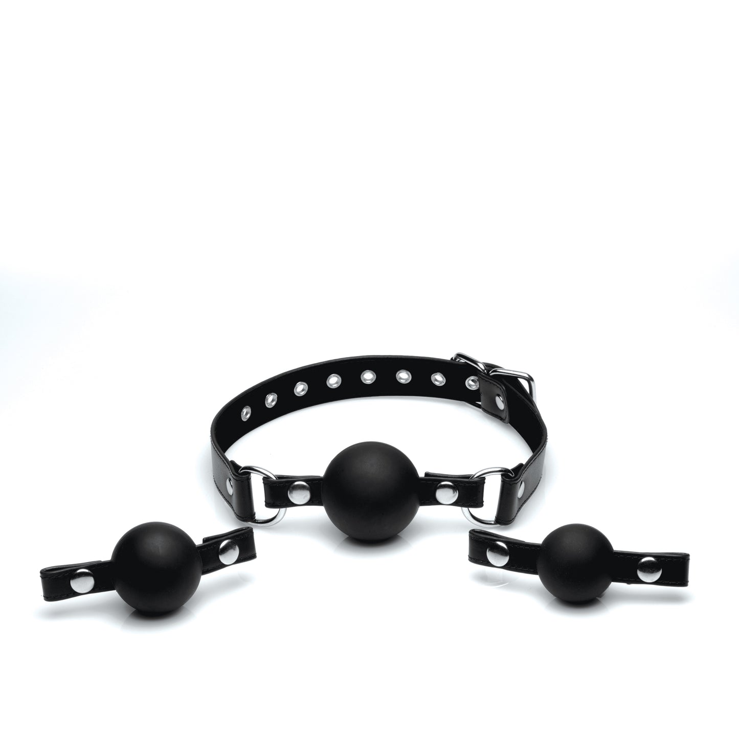 Interchangeable Silicone Ball Gag Set - UABDSM