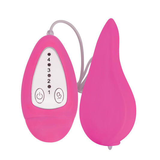 Groove Smooth Silicone Remote Vibe- Pink - UABDSM