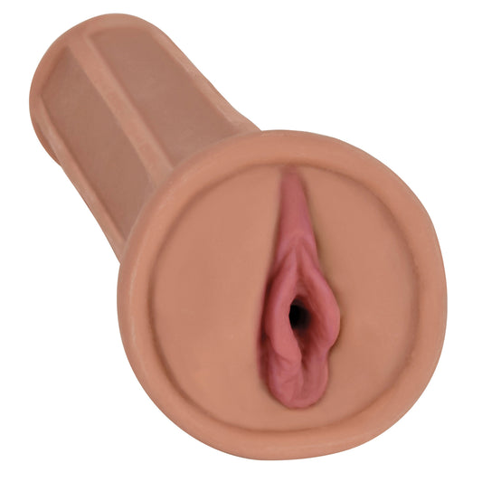 Mistress Lexi BioSkin Vibrating Pussy Stroker- Tan - UABDSM