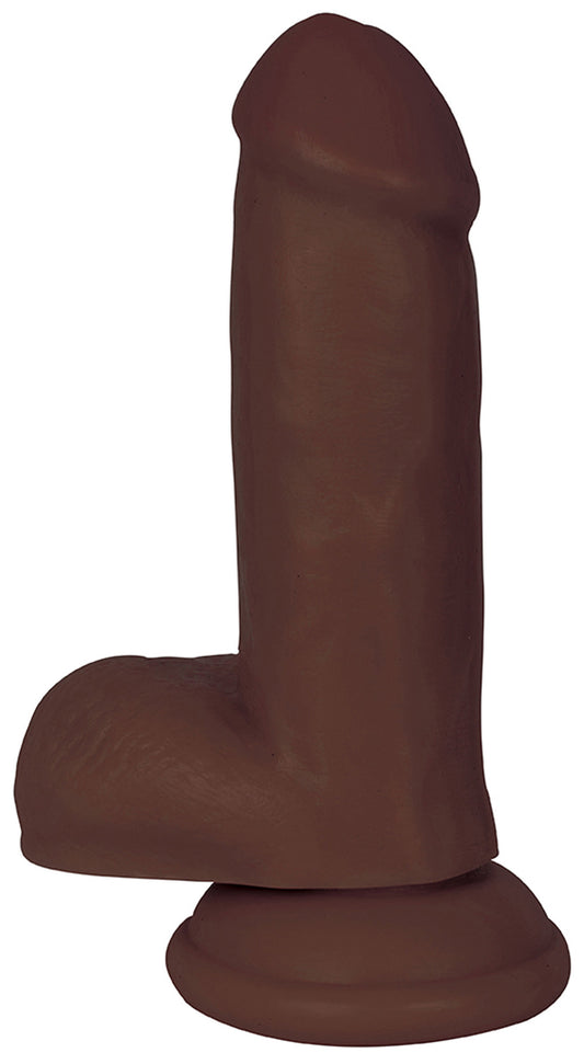 JOCK 6 Inch Dong with Balls Brown - UABDSM