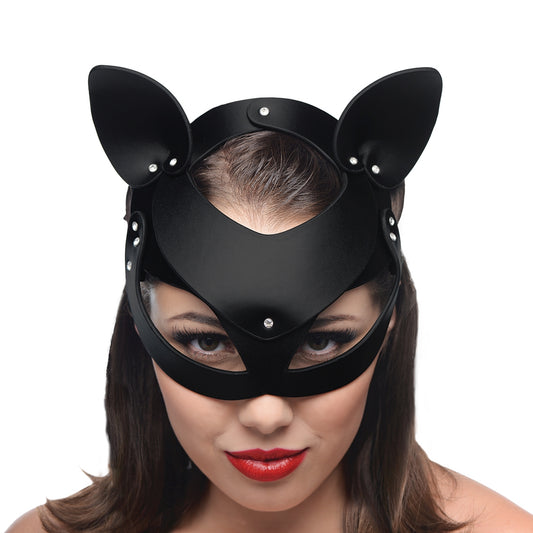 Bad Kitten Leather Cat Mask - UABDSM