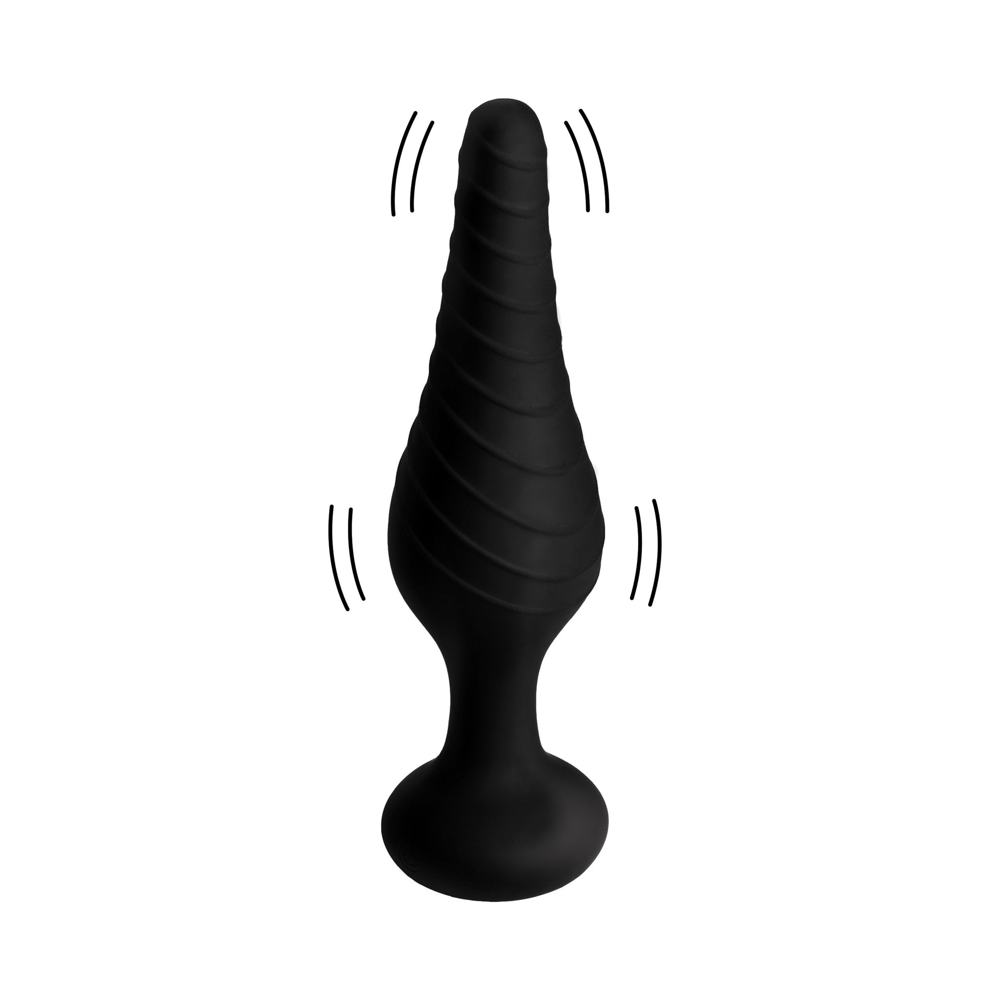 Silicone Vibrating Anal Plug With Remote Control - UABDSM