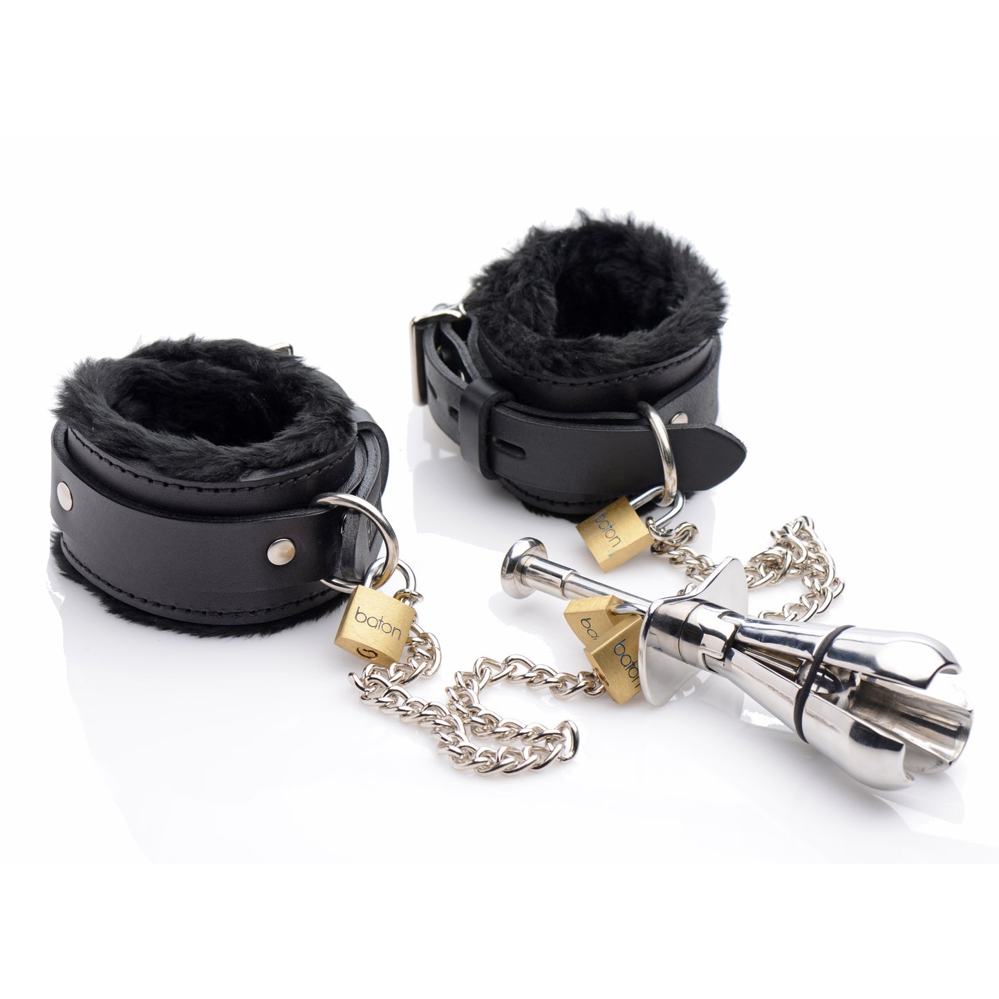 Ankles to Anal Plug Locking Bondage Kit - UABDSM