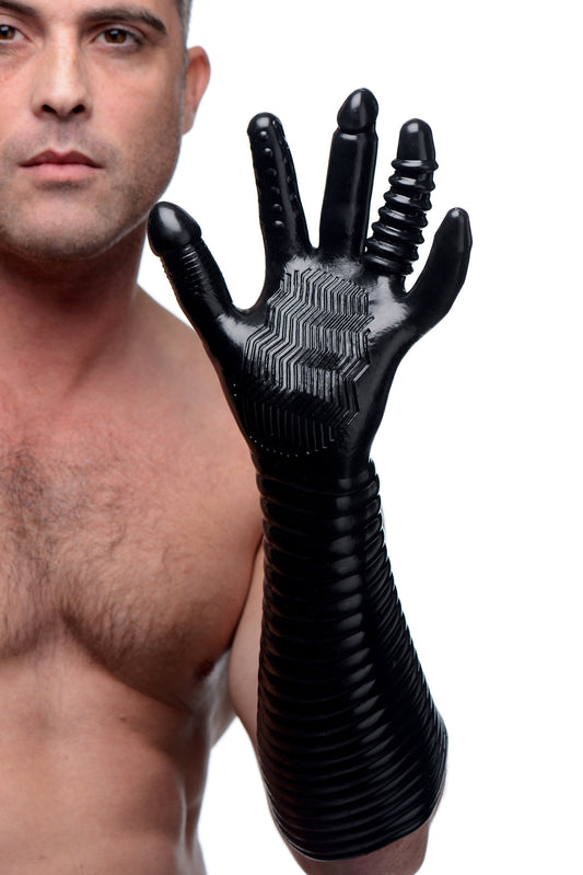 Pleasure Fister Textured Fisting Glove - UABDSM