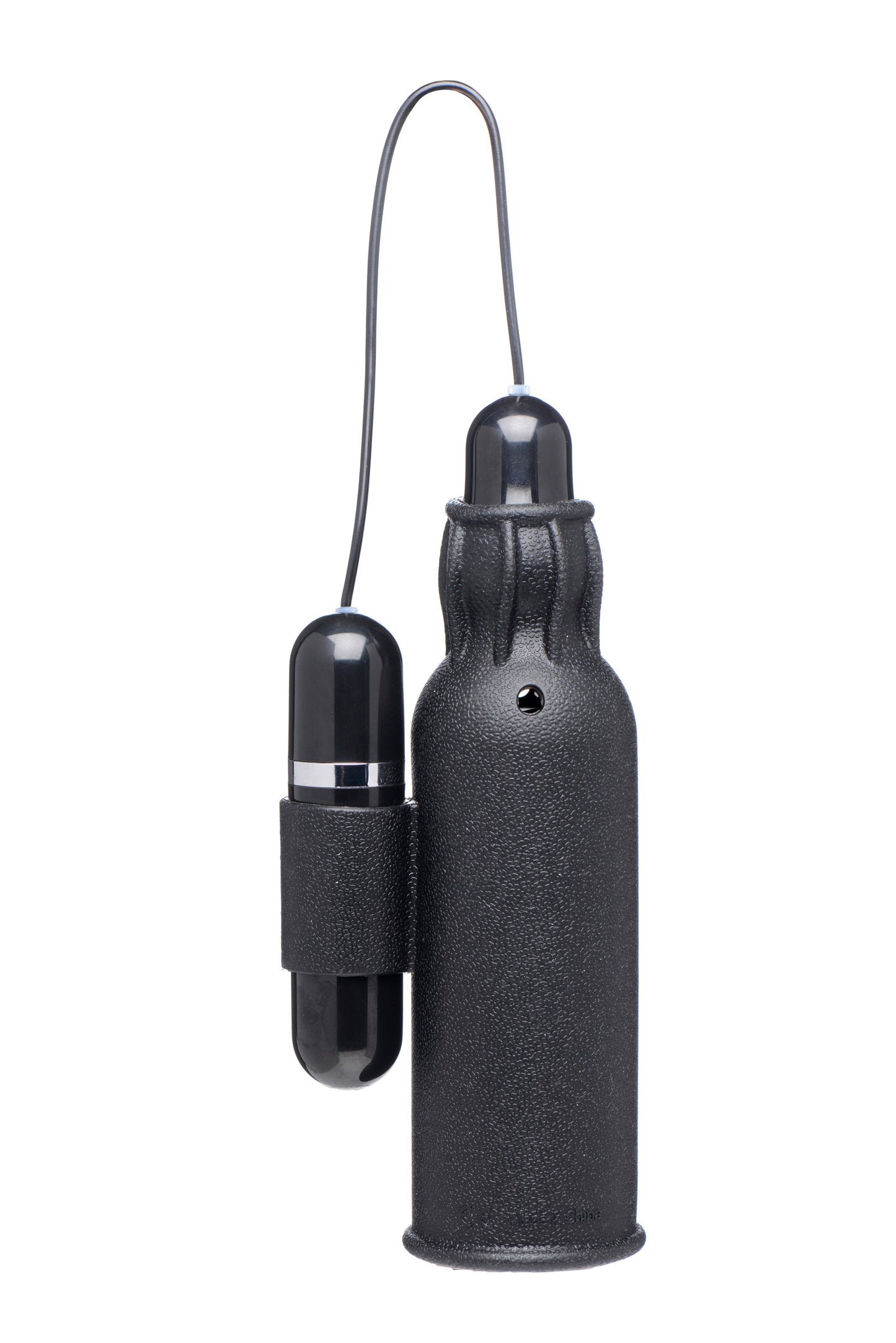 Lightning Stroke Silicone Stroker With Vibrating Bullet - UABDSM