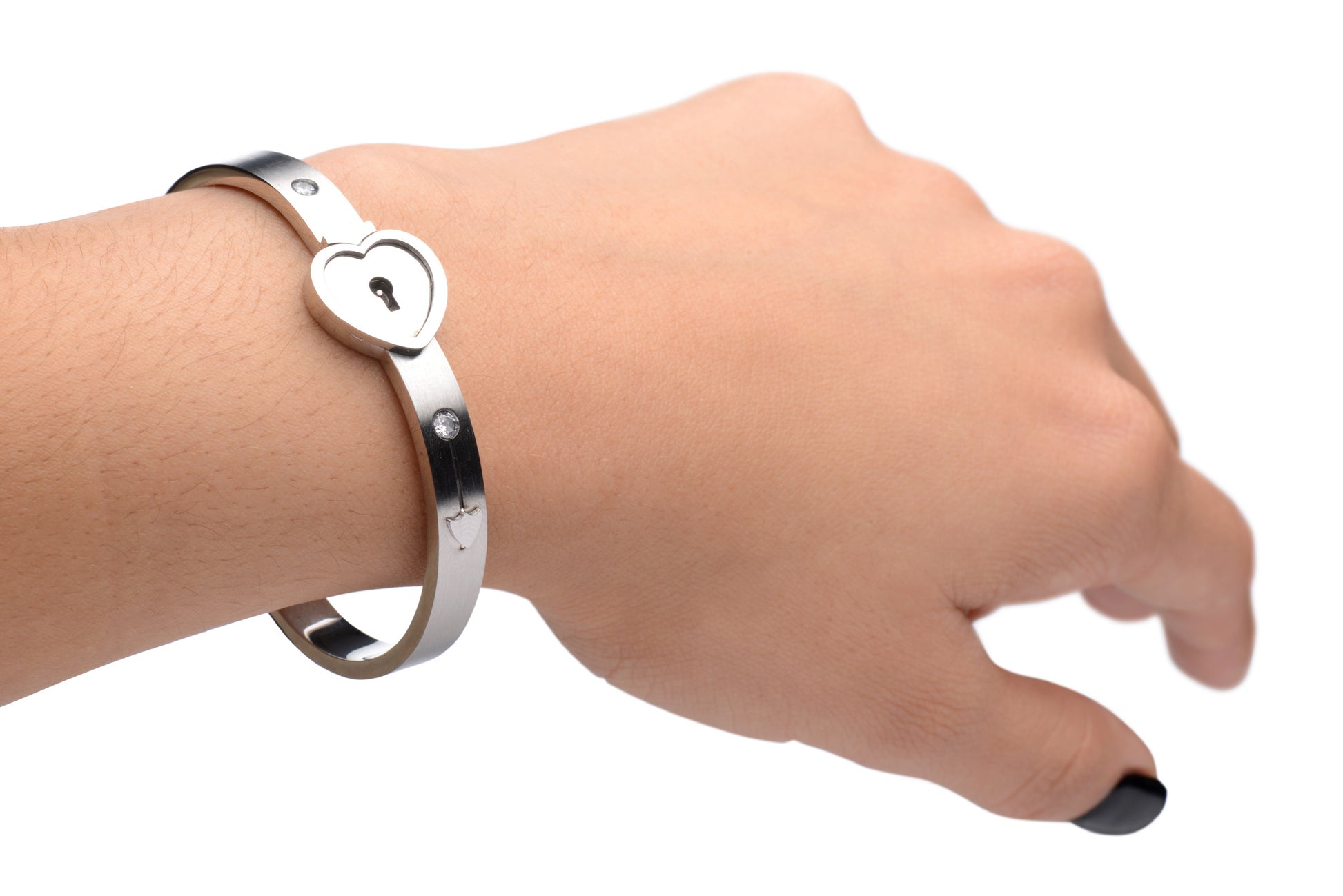 Cuffed Locking Bracelet and Key Necklace - UABDSM