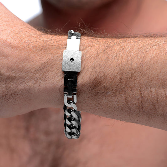 Chained Locking Bracelet and Key Necklace - UABDSM
