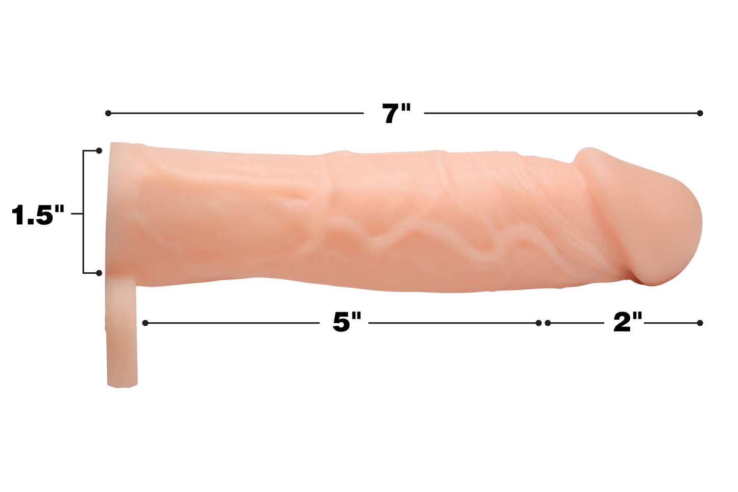 2 Inch Silicone Penis Extension - UABDSM
