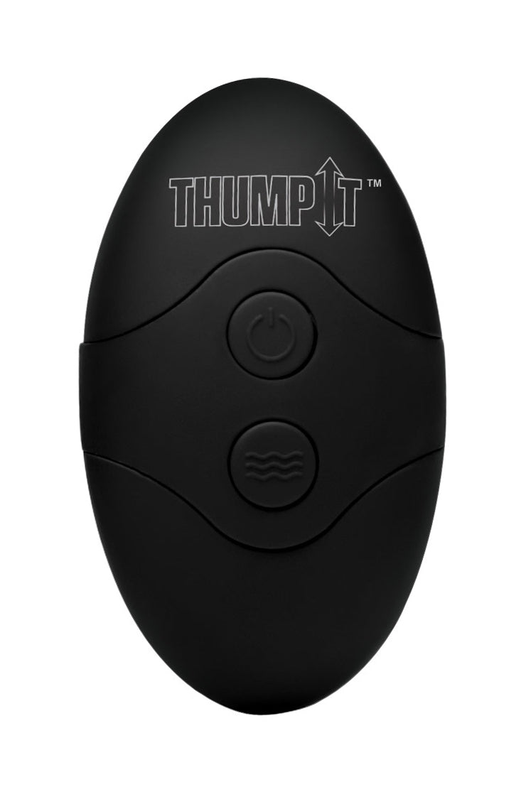 Kinetic Thumping 7X Remote Control Dildo - Medium - UABDSM