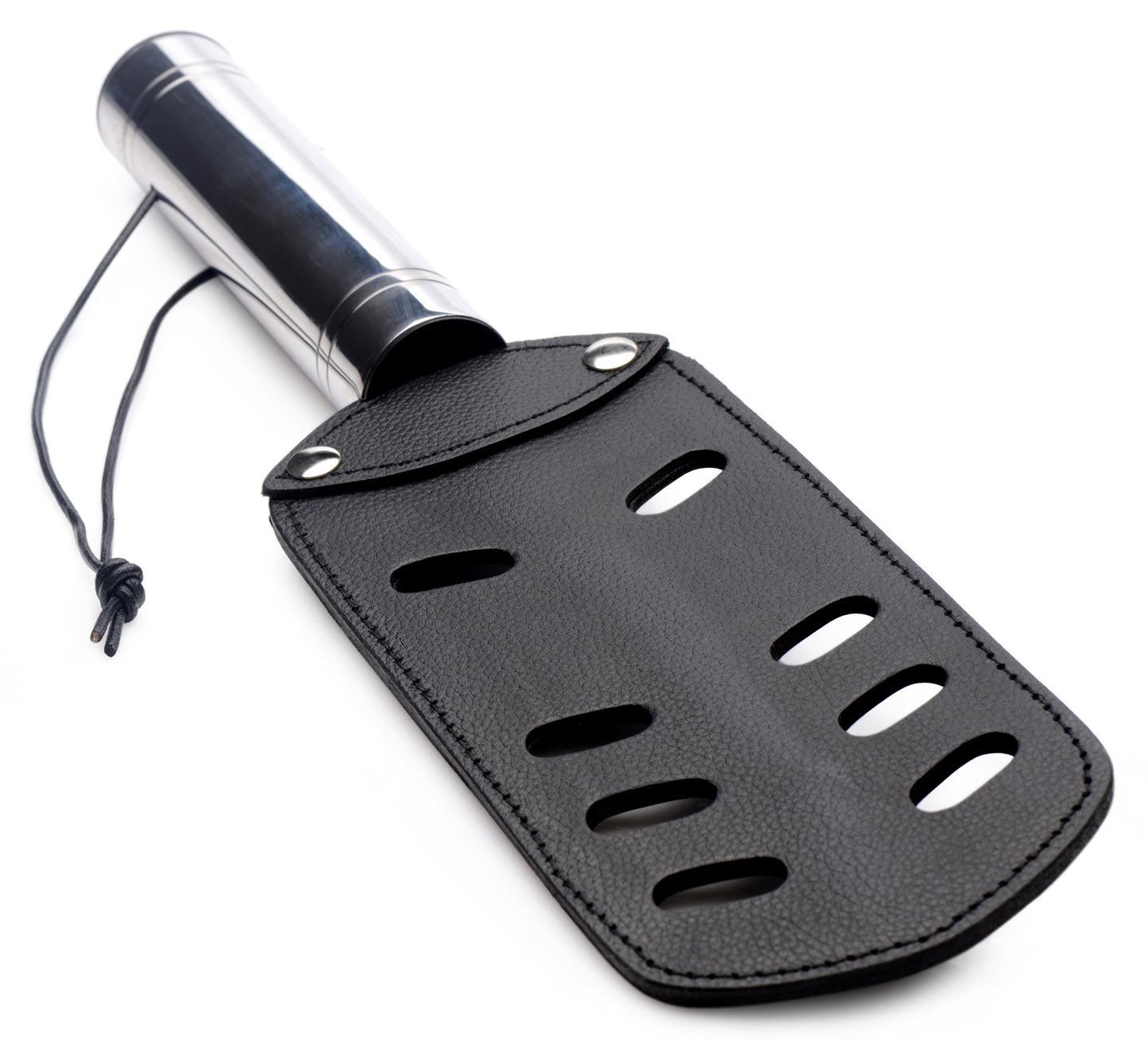 Leather Paddle With Slots - UABDSM