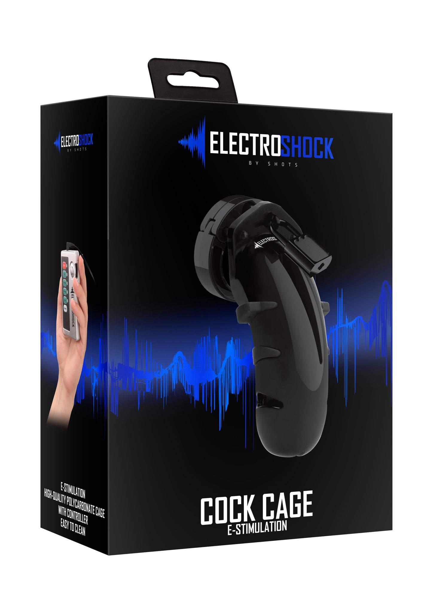 Chastity Cock Cage E-Stimulation - UABDSM