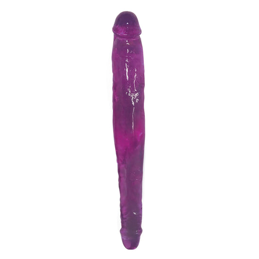 Lollicock Sweet Slim Stick Double Dildo - Purple - UABDSM