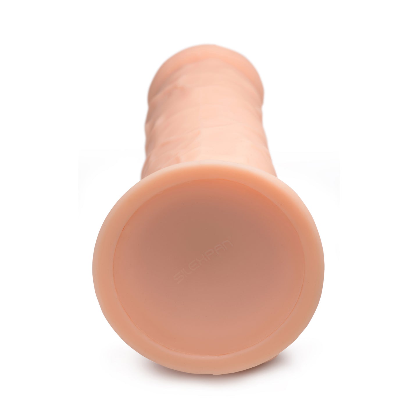 Silexpan Light Hypoallergenic Silicone Dildo with Balls - 8 Inch - UABDSM