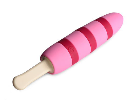 Ticklin 10X Popsicle Silicone Rechargeable Vibrator - UABDSM