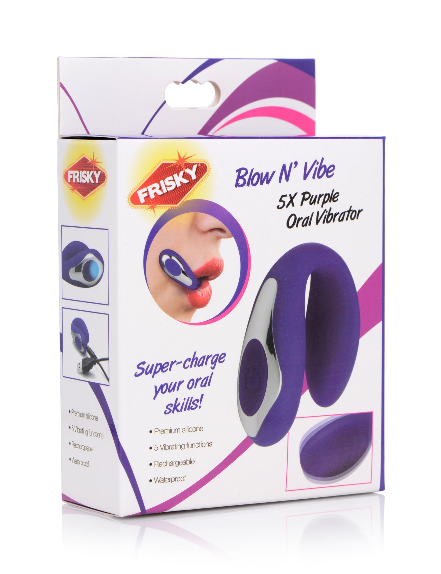 5X Silicone Oral Vibrator - UABDSM