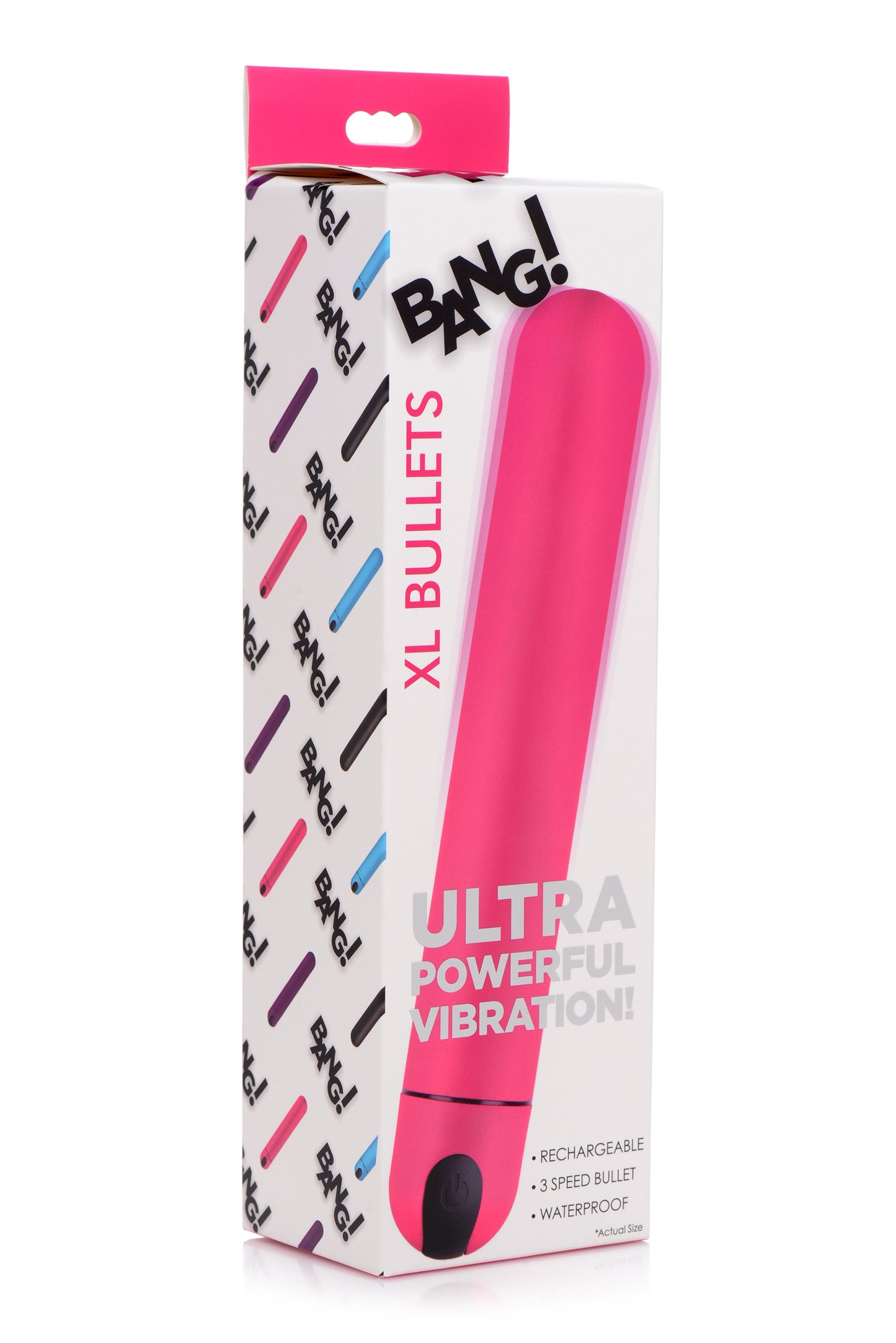 XL Bullet Vibrator - Pink - UABDSM