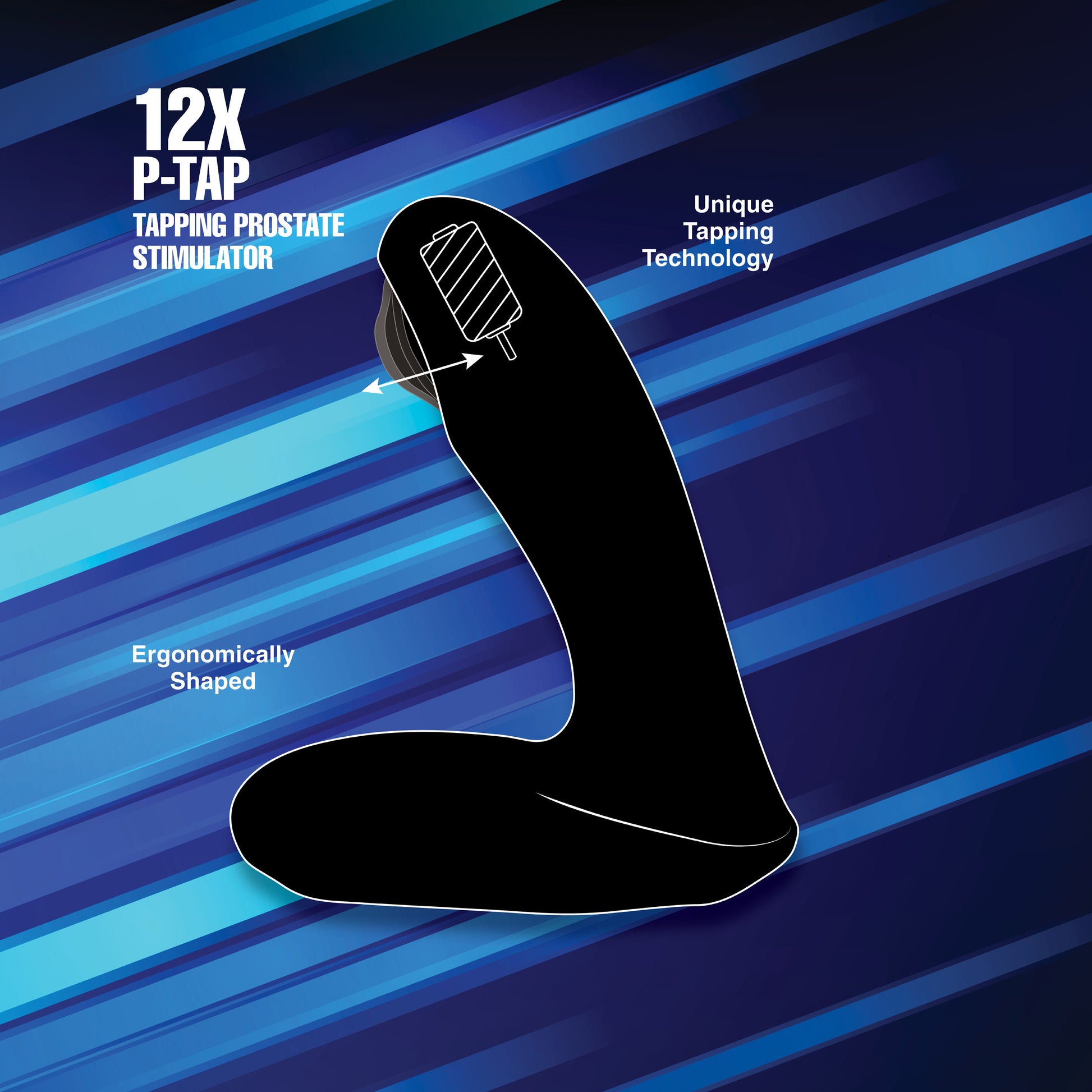 12X Tapping Prostate Stimulator - UABDSM