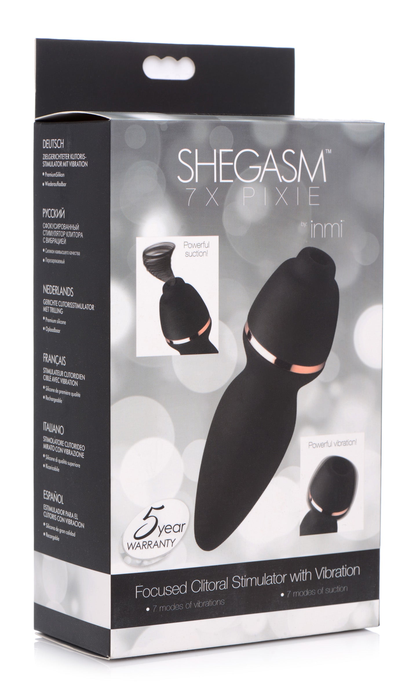 Shegasm 7X Pixie Focused Clitoral Stimulator with Vibration - UABDSM