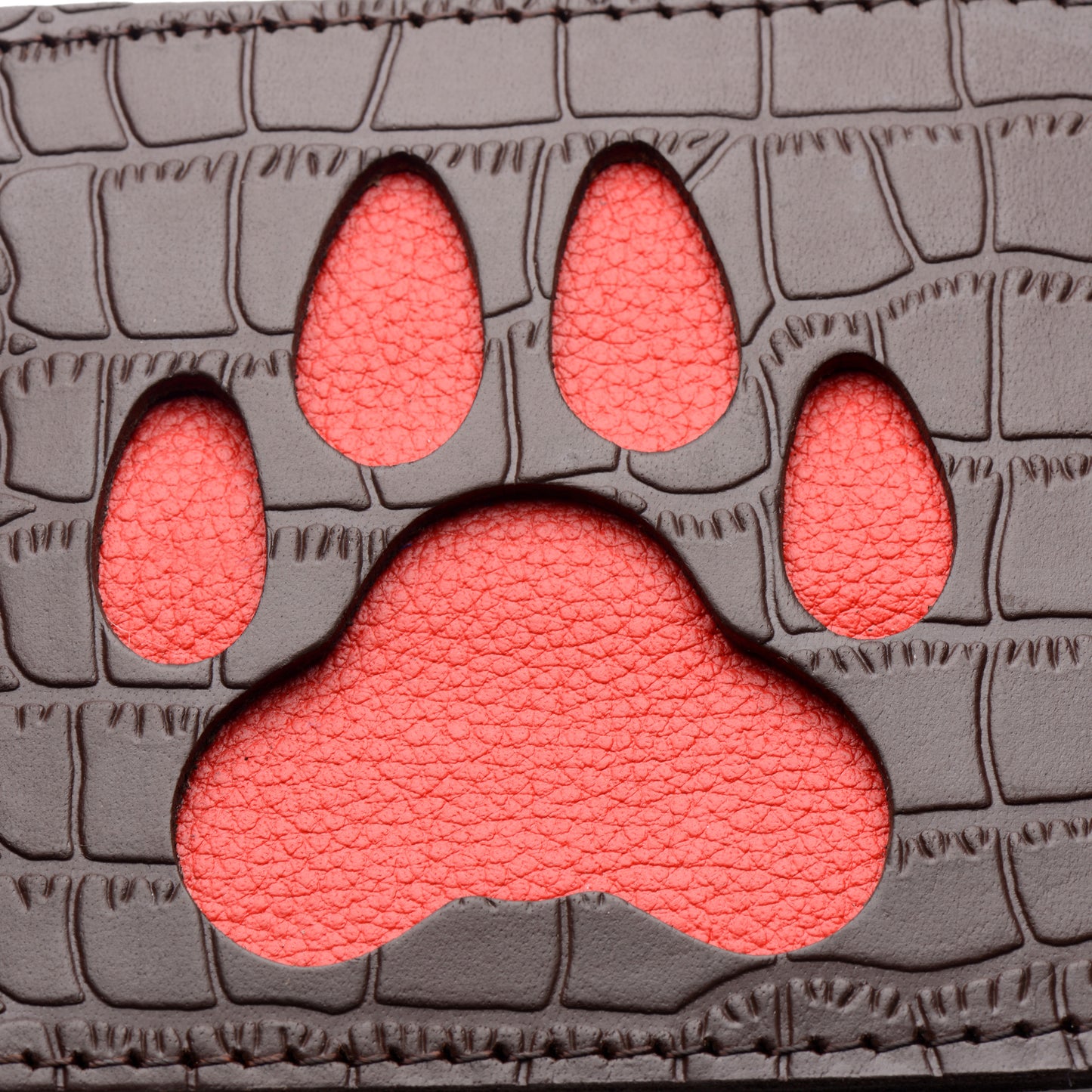 Puppy Paw Leather Paddle - UABDSM