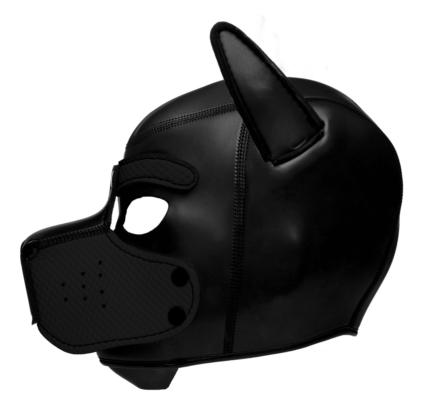 Spike Neoprene Puppy Hood - Black - UABDSM
