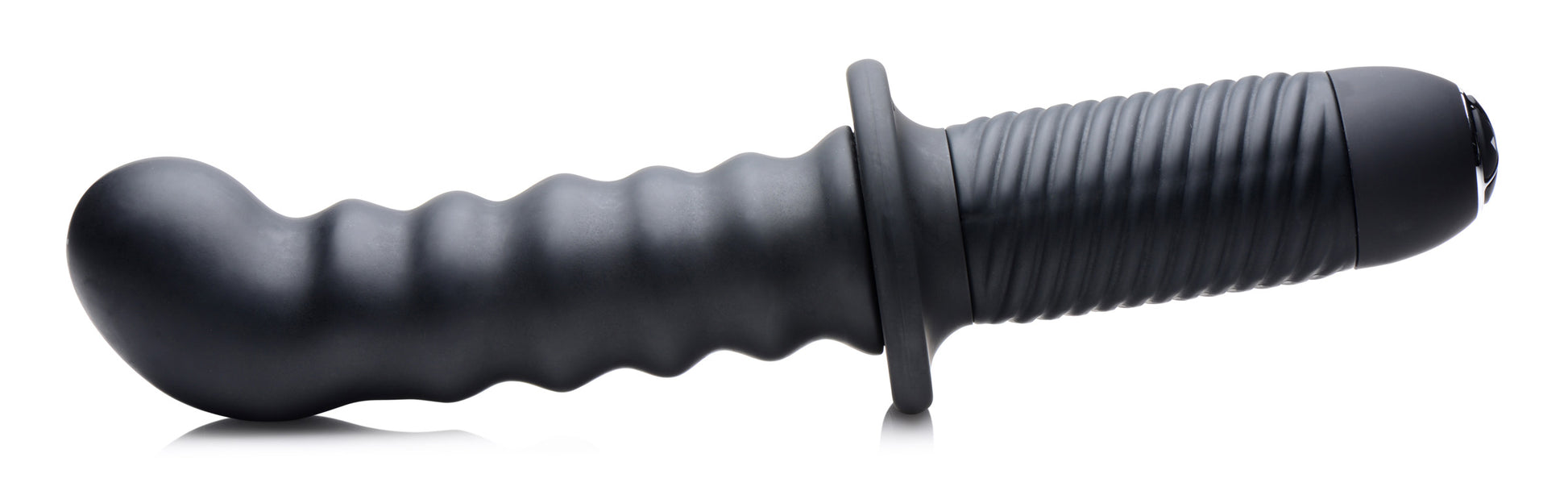 The Skew 10X Silicone Vibrator with Handle - UABDSM