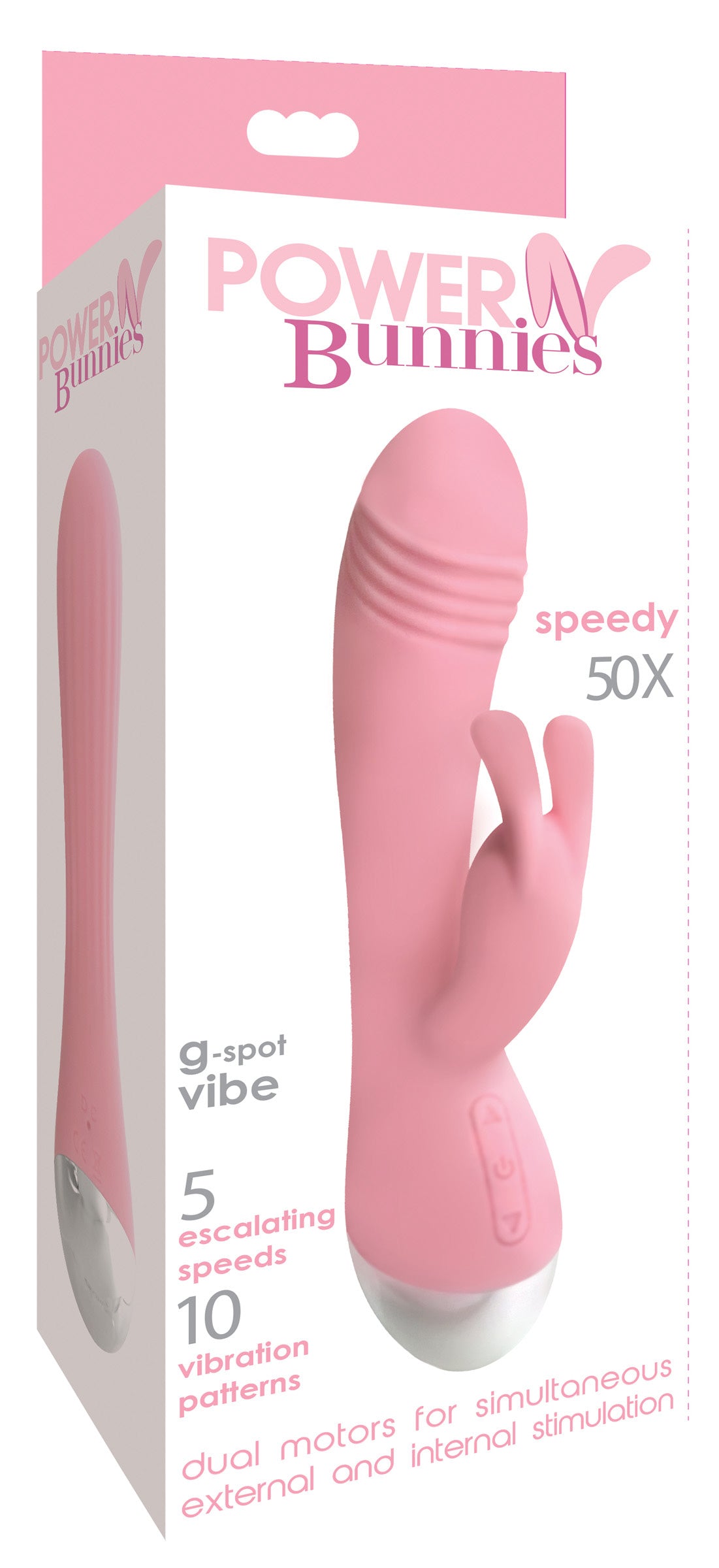 Speedy 50X Silicone Rabbit Vibrator - UABDSM