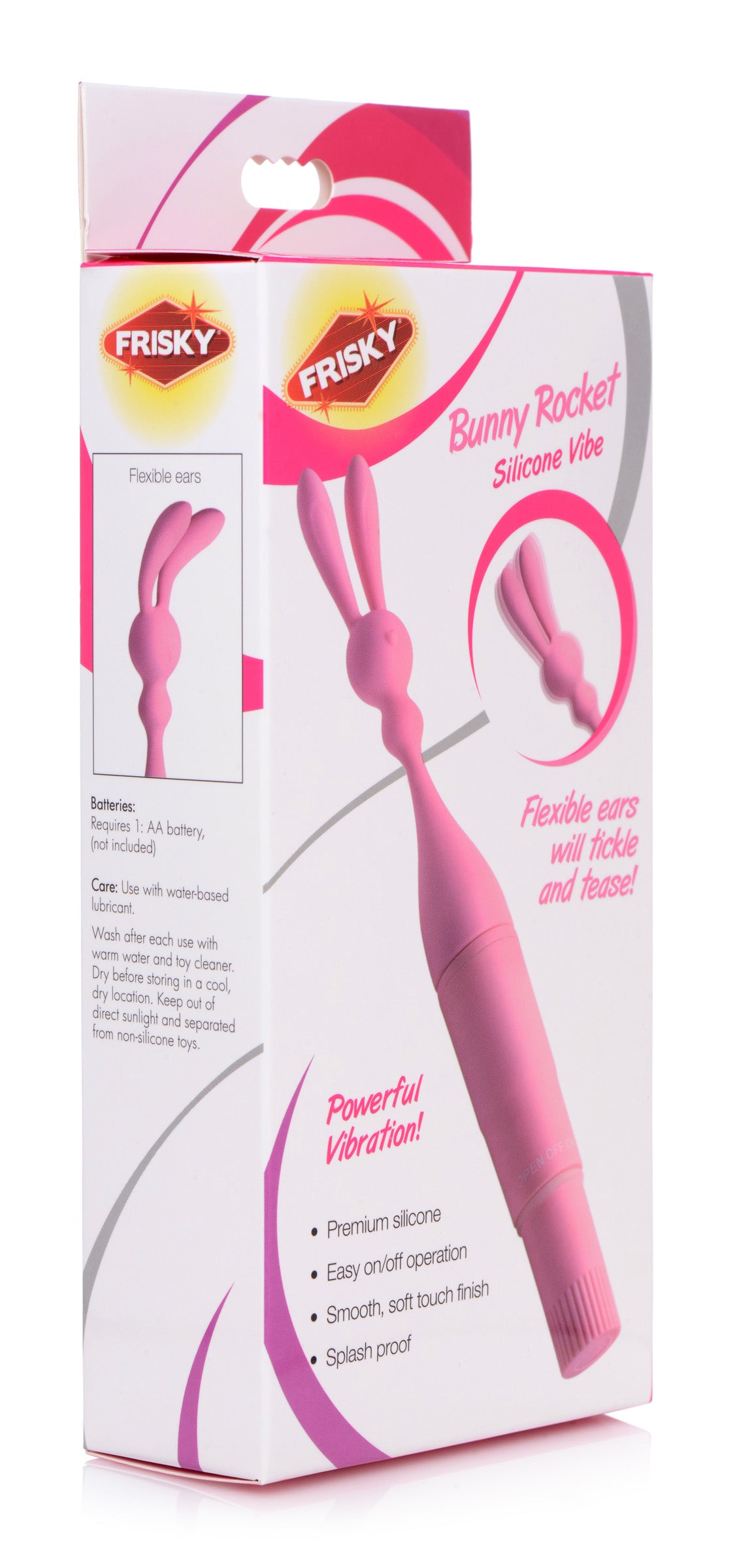 Bunny Rocket  Silicone Vibrator - UABDSM