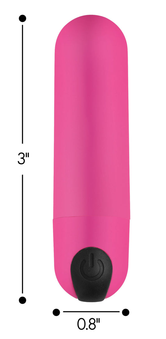Vibrating Bullet with Remote Control - Pink - UABDSM