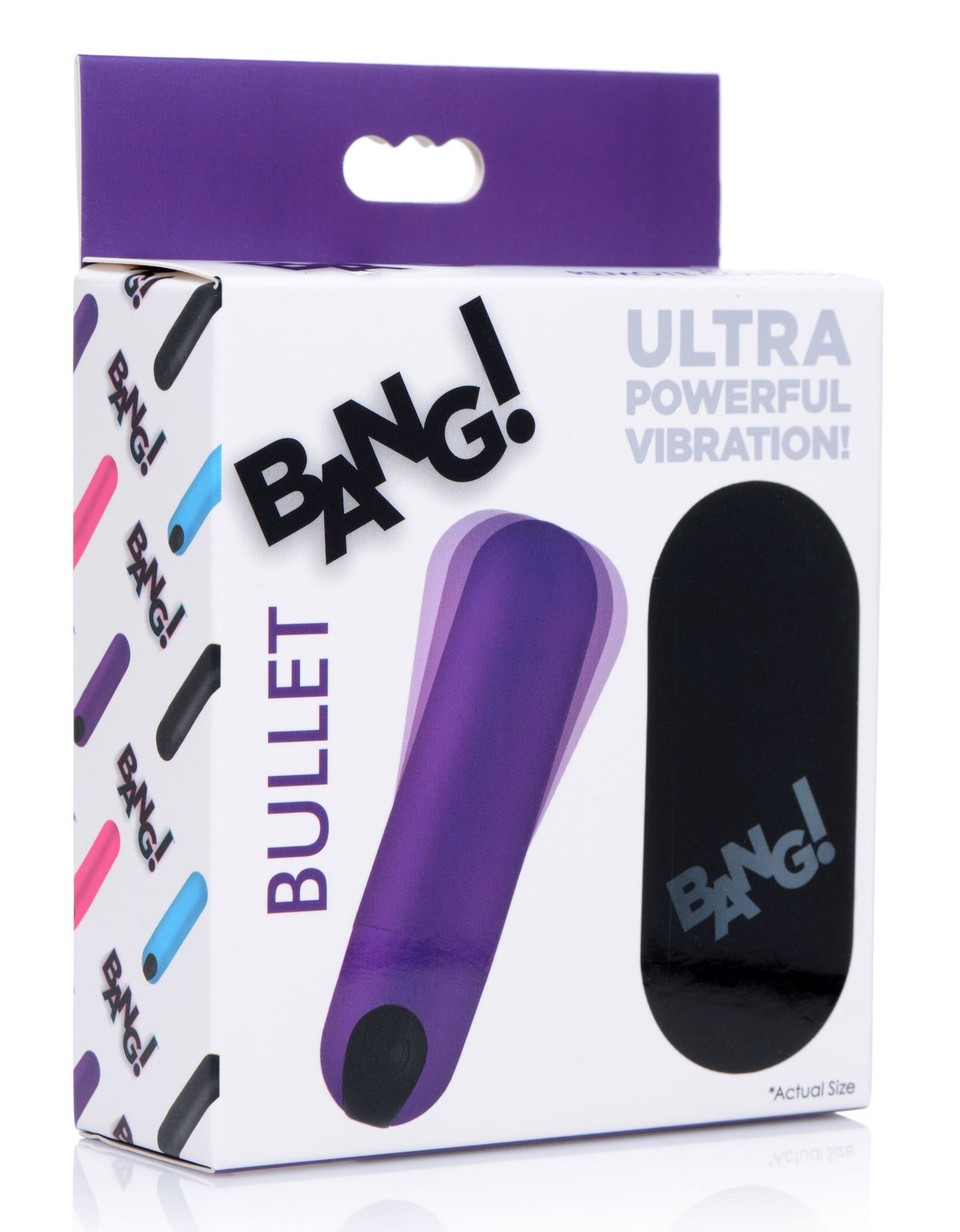 Vibrating Bullet with Remote Control - Purple - UABDSM
