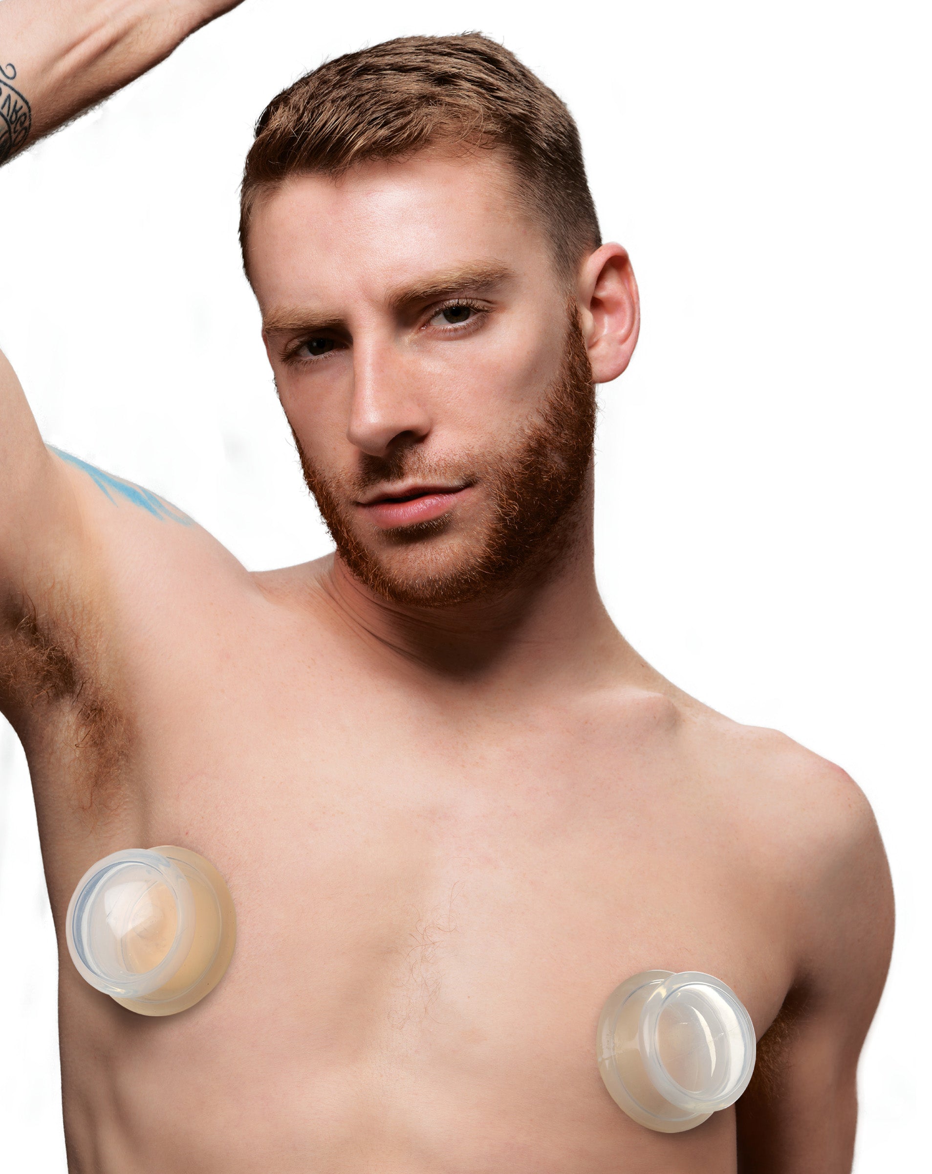 Clear Plungers Silicone Nipple Suckers - Large - UABDSM