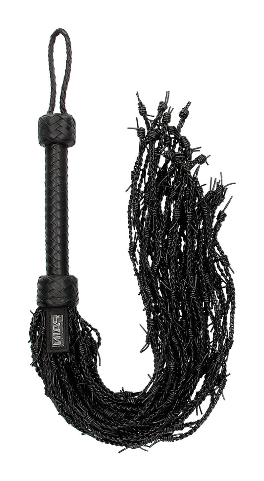 Leather Barbed Wire Flogger - UABDSM