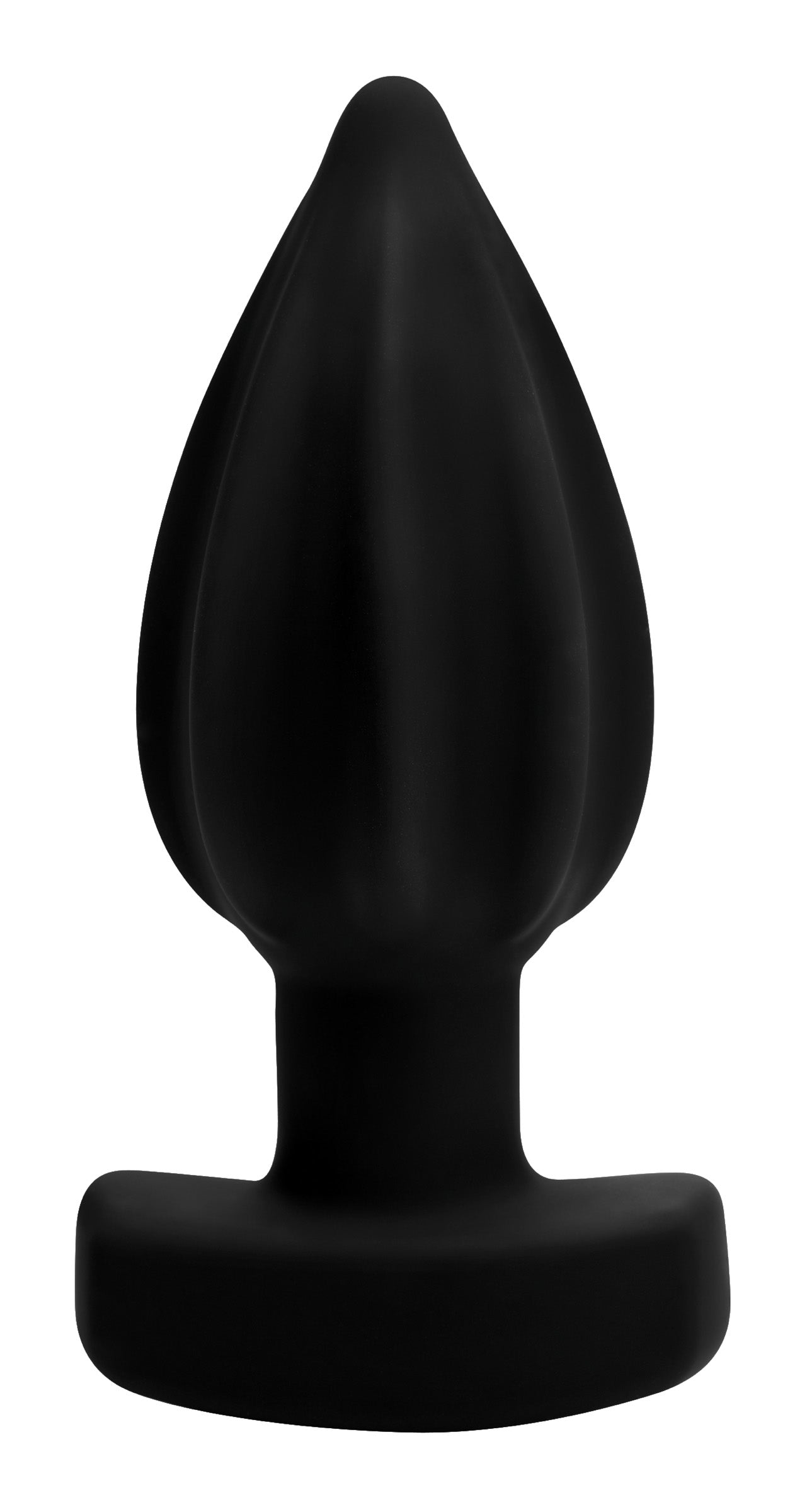 The Assterisk 10X Ribbed Silicone Remote Control Vibrating Butt Plug - UABDSM