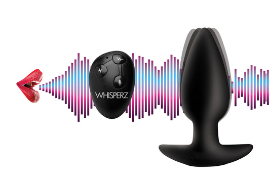 Voice Activated 10X Vibrating Butt Plug with Remote Control - UABDSM