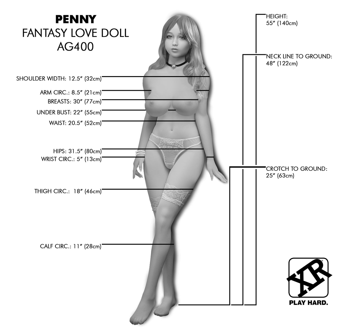 Pornstar Penny Fantasy Love Doll - UABDSM