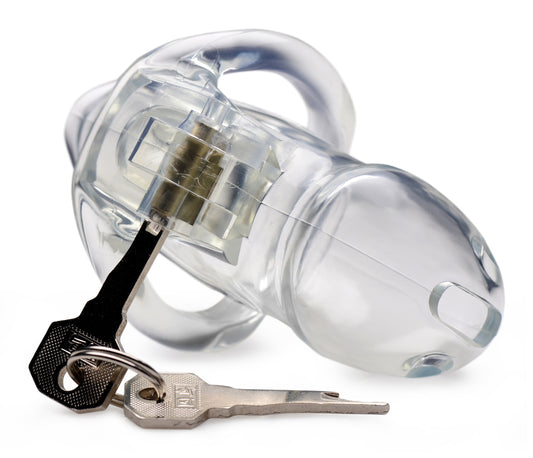 Clear Captor Chastity Cage - Small - UABDSM