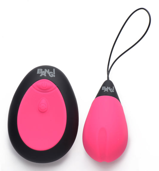 10X Silicone Vibrating Egg - Pink - UABDSM