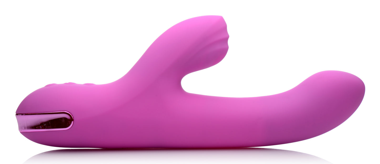 5 Star 13X Silicone Pulsing and Vibrating Rabbit - Pink - UABDSM