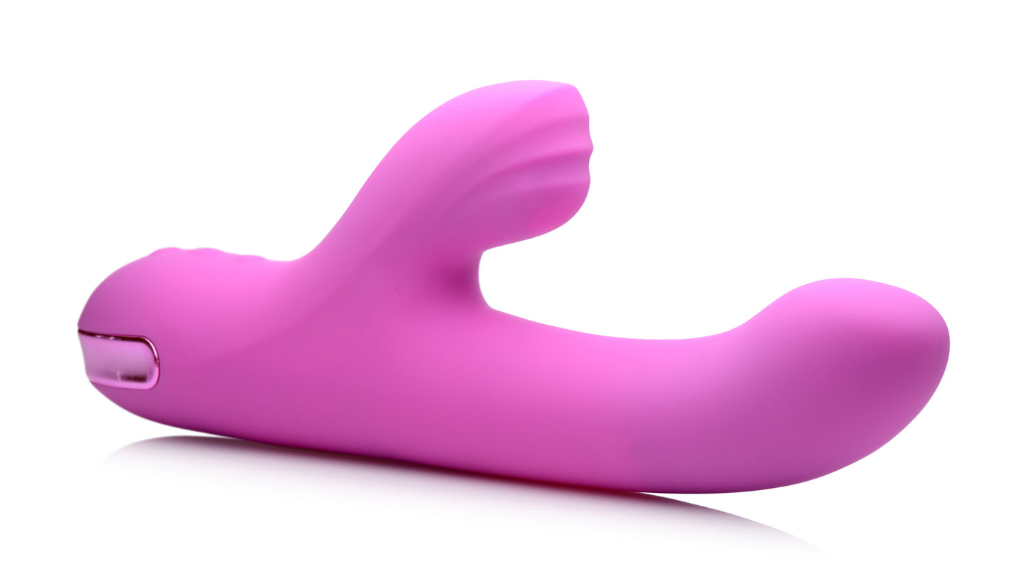 5 Star 13X Silicone Pulsing and Vibrating Rabbit - Pink - UABDSM