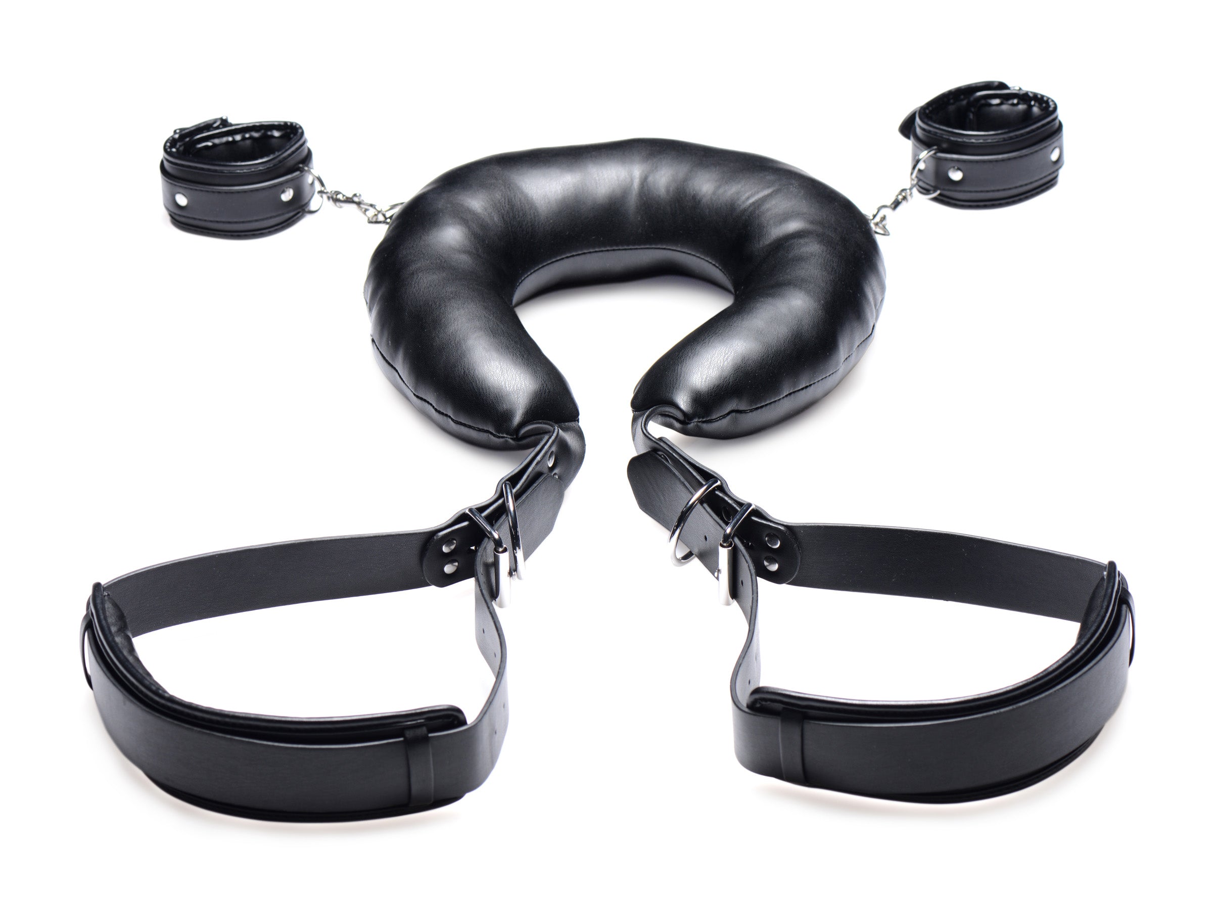 Padded Thigh Sling with Wrist Cuffs – Adult Sex Toys, Intimate Supplies, Sexual Wellness, Online Sex Store picture pic