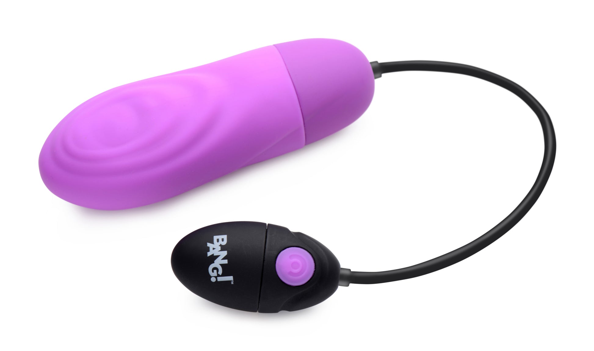 7X Pulsing Rechargeable Silicone Vibrator - Purple - UABDSM