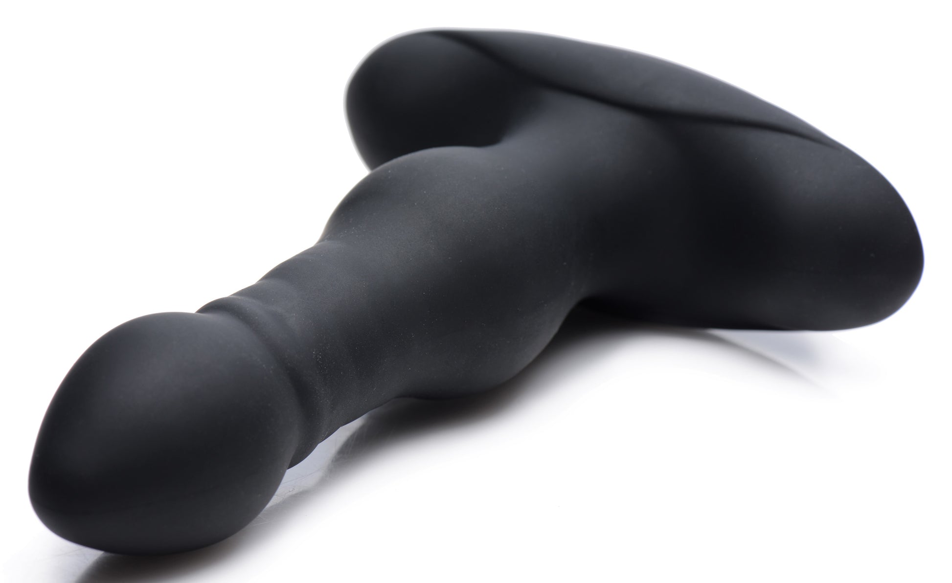 Vibrating and Thrusting Remote Control Silicone Anal Plug - UABDSM