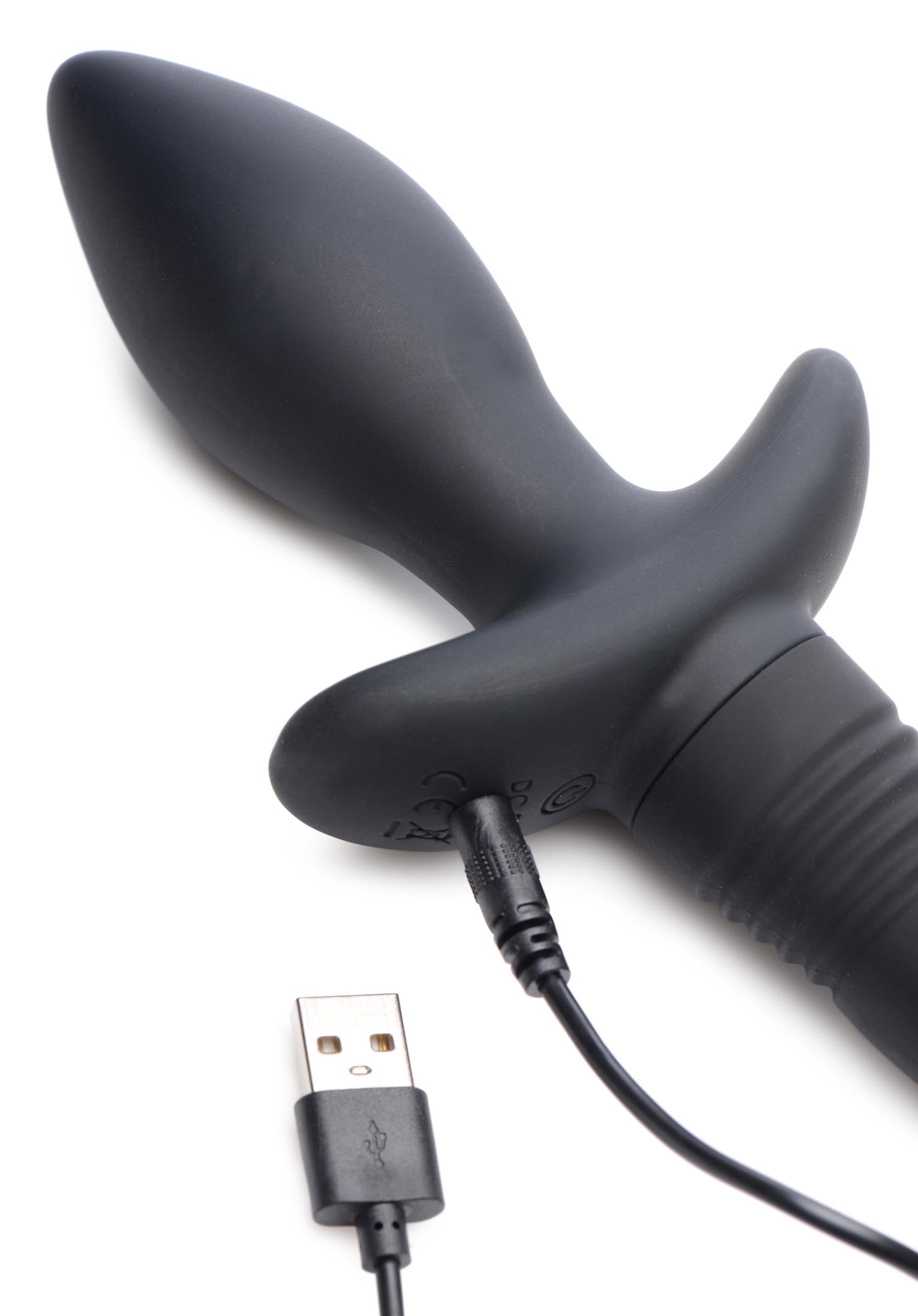 Remote Control Wagging and Vibrating Puppy Tail Anal Plug - UABDSM
