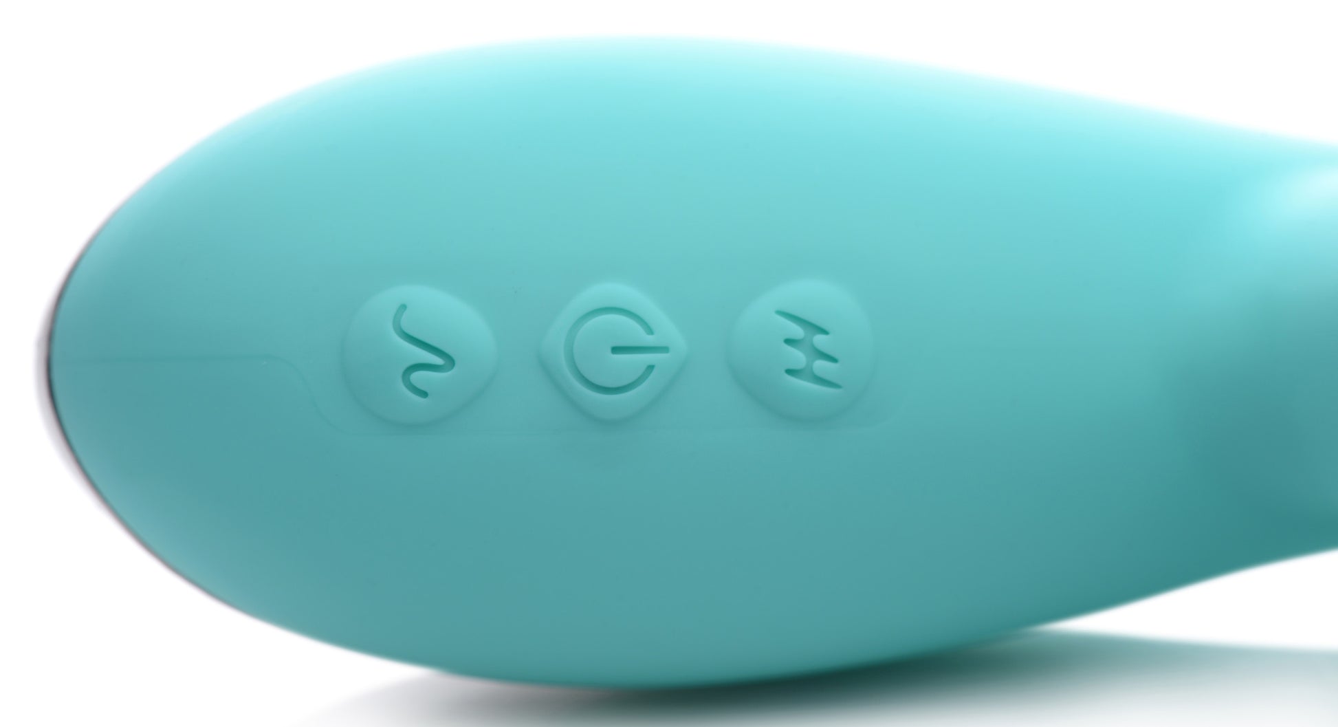 Shegasm 5 Star 7X Suction Come-Hither Silicone Rabbit - Teal - UABDSM