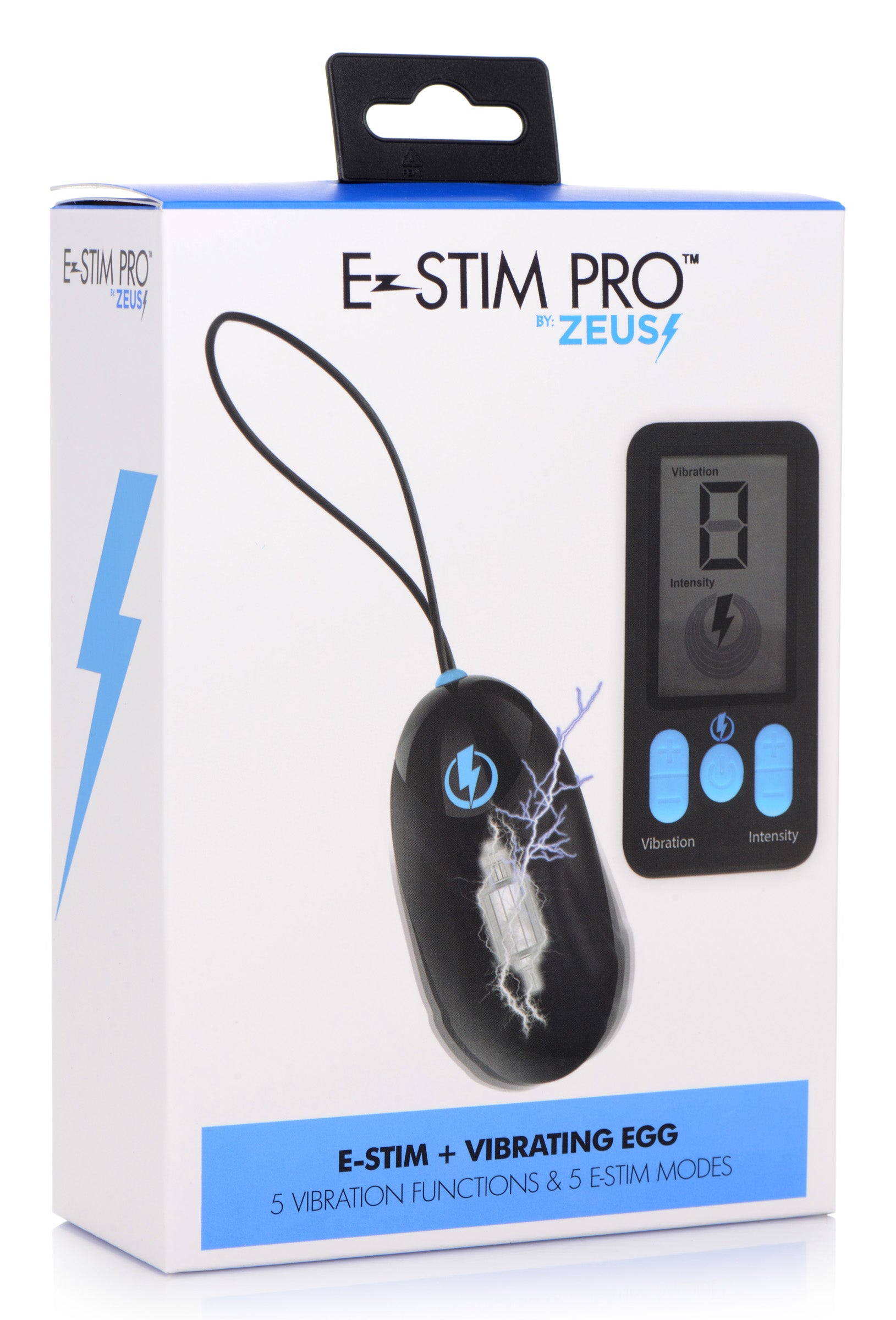 E-Stim Pro Silicone Vibrating Egg with Remote Control - UABDSM