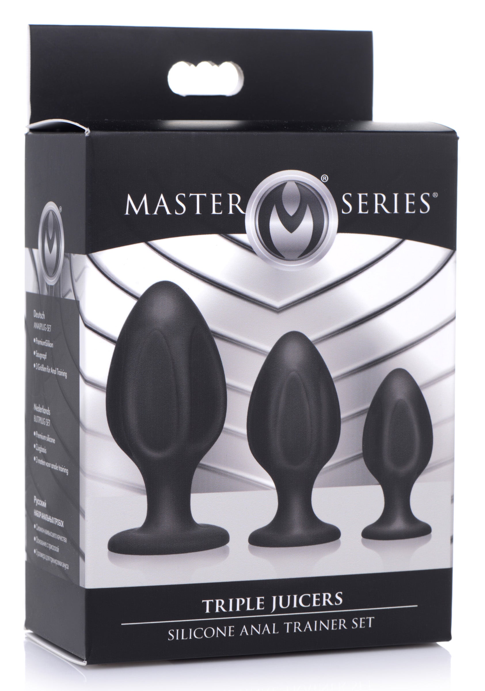 Triple Juicers Silicone Anal Trainer Set - UABDSM