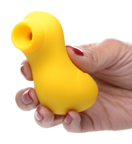 Sucky Ducky Silicone Clitoral Stimulator - Yellow - UABDSM